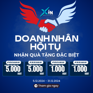 DOANH NHÂN HỘI TỤ – CƠ HỘI ĐẦU TƯ VÀ NHẬN QUÀ TẶNG ĐẶC BIỆT CÙNG XINTEL